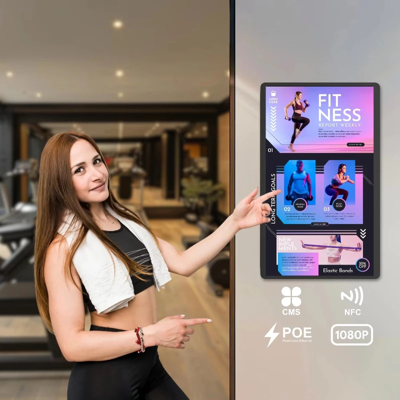 24-Inch Android 14 4 + 32GB Wall Mount Digital Signage Monitor Optional Flat Panel Touch Screen
24-Inch Android 14 4 + 32GB Wall Mount Digital Signage Monitor Optional Flat Panel Touch Screen