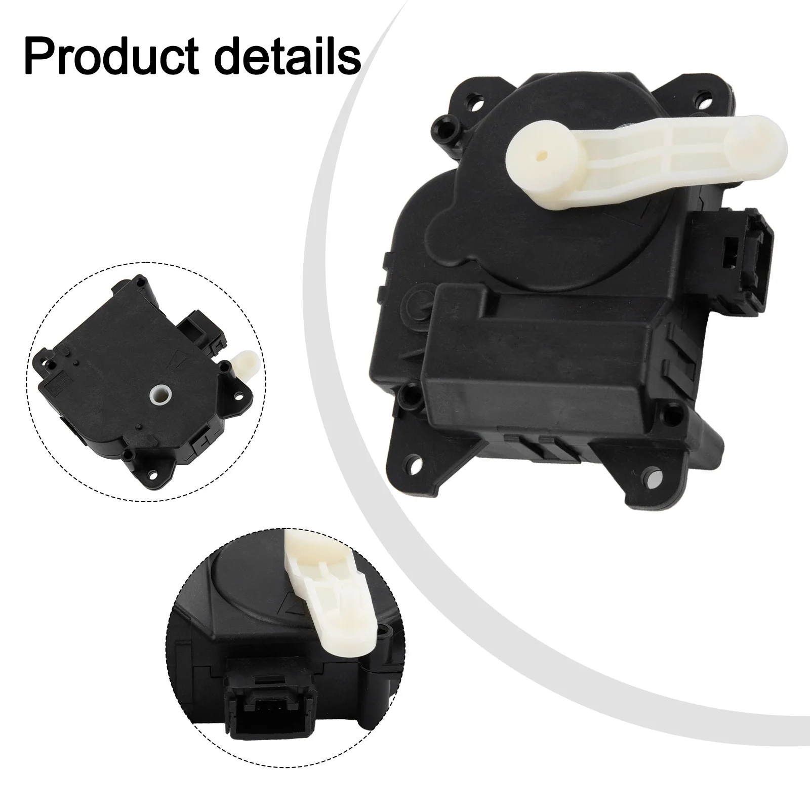 Automotive Actuator Actuator Climate Control Automotive Replacement ABS Material Black Color Easy Installation 
Automotive Actuator Actuator Climate Control Automotive Replacement ABS Material Black Color Easy Installation