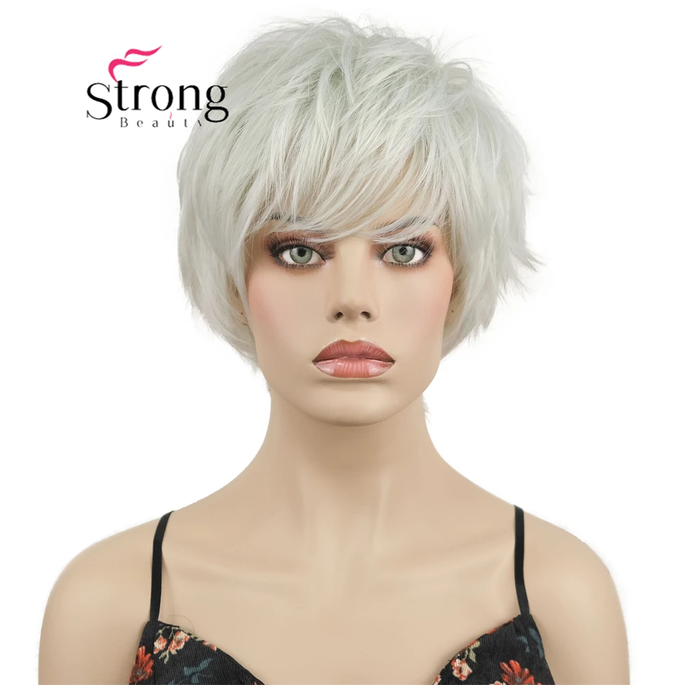 Короткий парик StrongBeauty для девочек, синтетические парики без шапочки-основы, натуральные парики для косплея
Короткий парик StrongBeauty для девочек, синтетические парики без шапочки-основы, натуральные парики для косплея