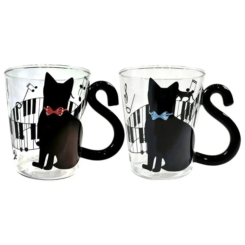 2pcs Cat Tail Coffee Mug Couple's Water Cup Creative Cat Glass Cups Interesting Juice Cup Mug Milk Water Cup with Handle
2pcs Cat Tail Coffee Mug Couple's Water Cup Creative Cat Glass Cups Interesting Juice Cup Mug Milk Water Cup with Handle