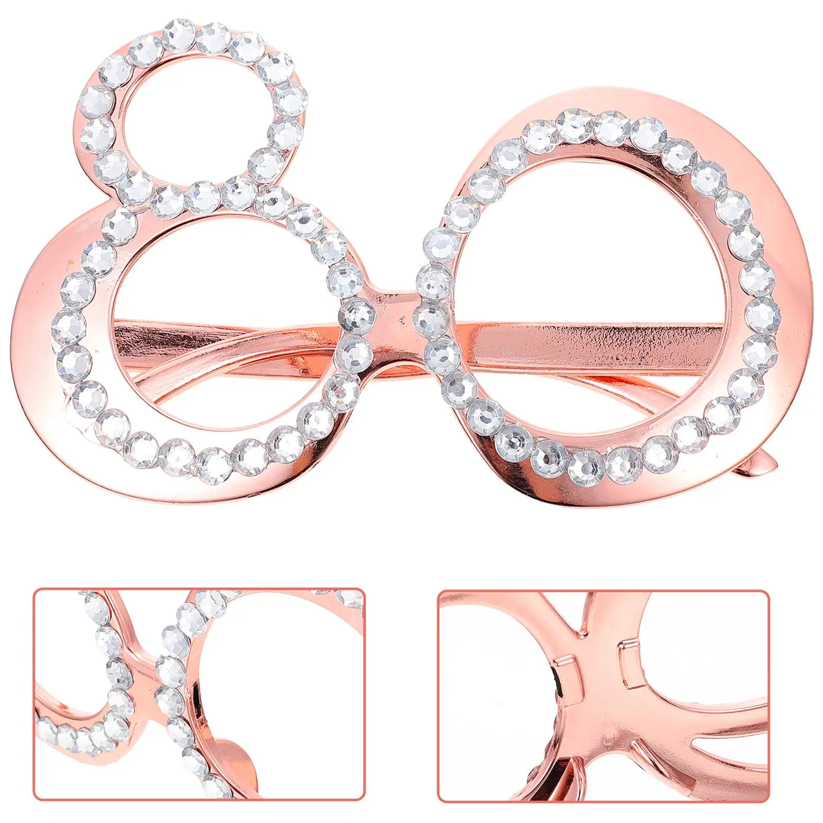 80th Birthday Party Glasses Lightweight PC Frame Glitter Crystal Photo Prop Celebrations Dancing Anniversary Eyewear Accessories
80th Birthday Party Glasses Lightweight PC Frame Glitter Crystal Photo Prop Celebrations Dancing Anniversary Eyewear Accessories