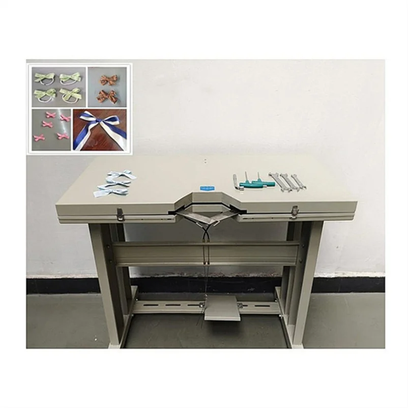 High Speed Ribbon Webbing Satin Butterfly Knot Bow Making Machine
High Speed Ribbon Webbing Satin Butterfly Knot Bow Making Machine