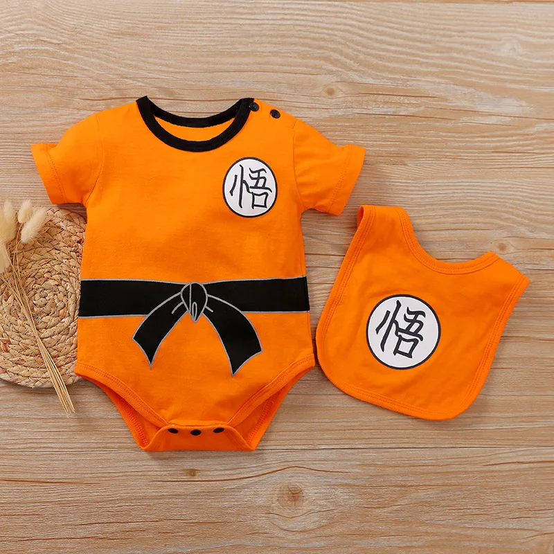 Dragon DBZ Anime Cosplay Baby Boy Clothes Summer Bodysuits Outfit Short Sleeve For Newborn Children Jumpsuit Halloween Costume
Dragon DBZ Anime Cosplay Baby Boy Clothes Summer Bodysuits Outfit Short Sleeve For Newborn Children Jumpsuit Halloween Costume