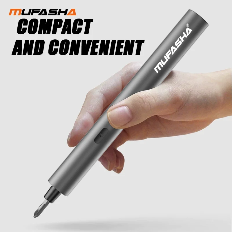 MUFASHA 24 in 1 Alloy Electric Screwdriver Set, Suitable for precision instruments, Phone, Glasses.Portable Tools For Home Use
MUFASHA 24 in 1 Alloy Electric Screwdriver Set, Suitable for precision instruments, Phone, Glasses.Portable Tools For Home Use