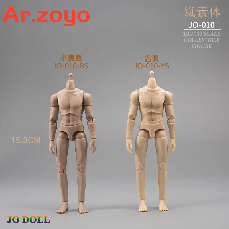 JIAOU Doll1/12 Scale Male Super Flexible Joint Body 6'' Soldier Action Figure Suntan Normal Skin Articulated Body Dolls
JIAOU Doll1/12 Scale Male Super Flexible Joint Body 6'' Soldier Action Figure Suntan Normal Skin Articulated Body Dolls