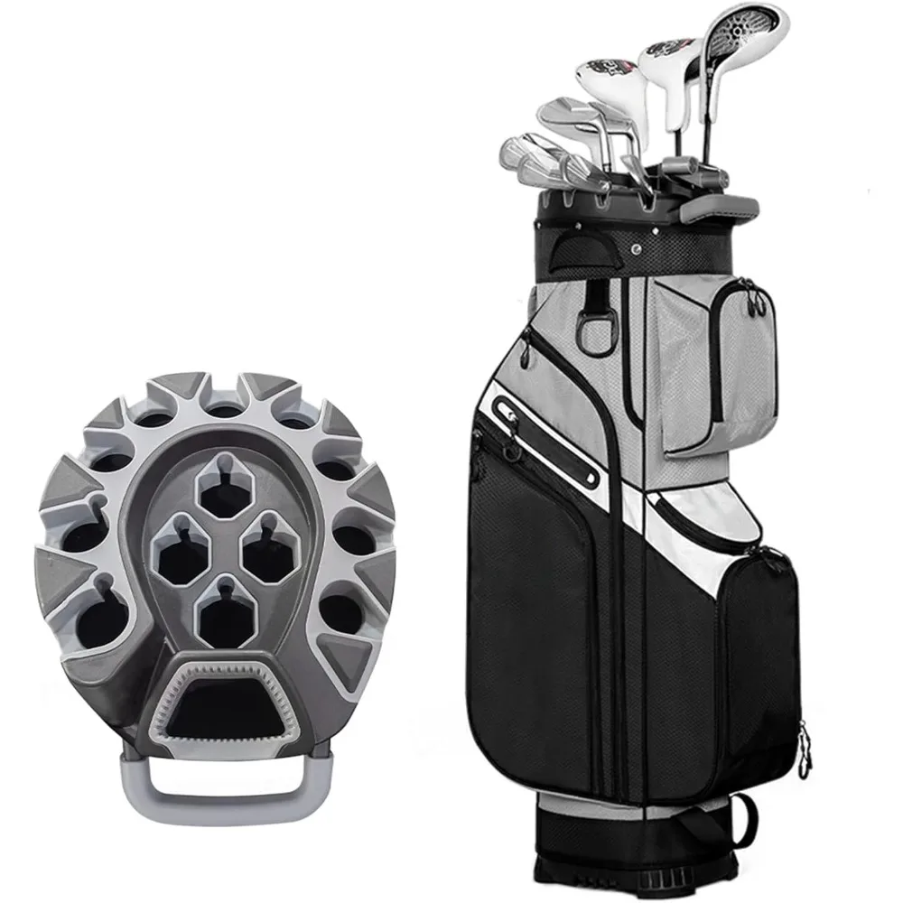 Golf Cart Bag Golf Bags Lightweight with 14 Way Organizer Divider Top Premium with Handles and Rain Cover for Men
Golf Cart Bag Golf Bags Lightweight with 14 Way Organizer Divider Top Premium with Handles and Rain Cover for Men