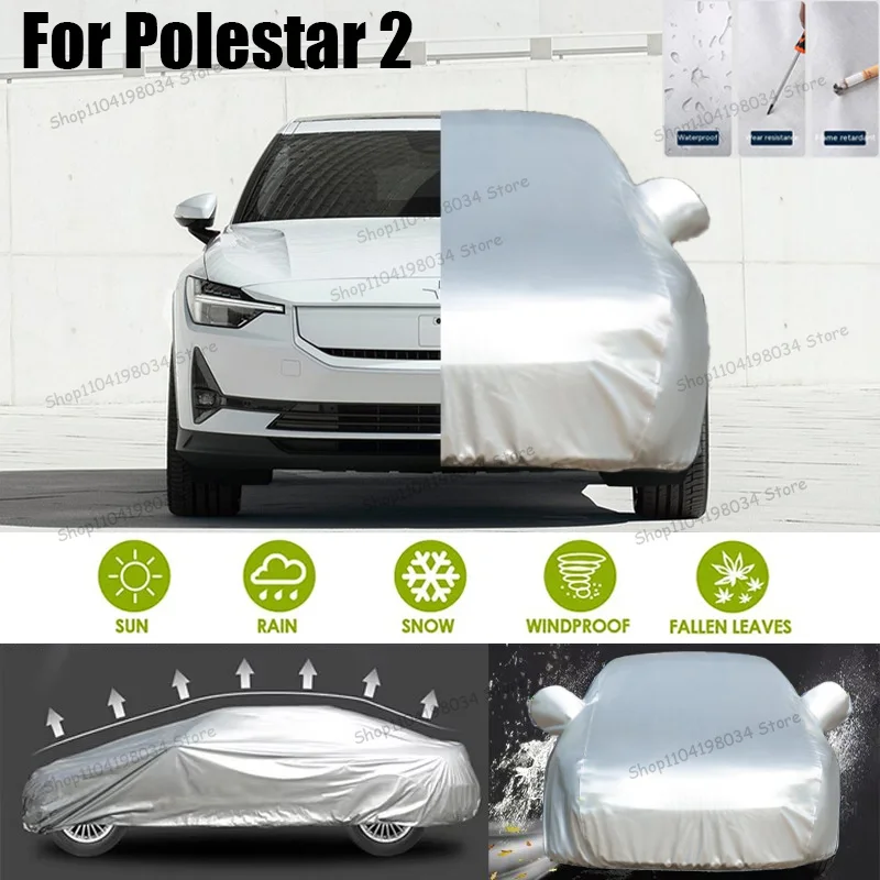 For Polestar 2 Auto Anti snow Anti dust Sunscreen Anti-uv Anti peeling paint And Anti Rainwater 210t car cover Car cover
For Polestar 2 Auto Anti snow Anti dust Sunscreen Anti-uv Anti peeling paint And Anti Rainwater 210t car cover Car cover