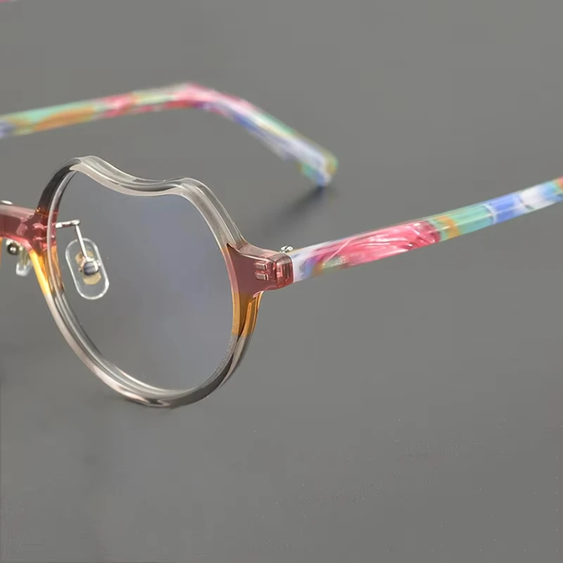 Designer Square Frame Irregular Round Glasses Frame Personality Fashion Niche Retro Literary Myopia Prescription Optical Glasses
Designer Square Frame Irregular Round Glasses Frame Personality Fashion Niche Retro Literary Myopia Prescription Optical Glasses