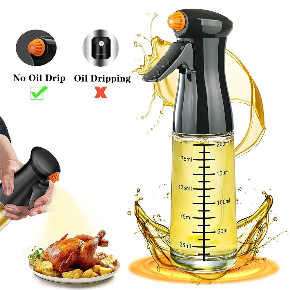 Olive Oil Spray Bottle BBQ Cooking Kitchen Baking Sprayer Bottle Air Fryer Sprayer Oil Camping Cookware Tool
Olive Oil Spray Bottle BBQ Cooking Kitchen Baking Sprayer Bottle Air Fryer Sprayer Oil Camping Cookware Tool