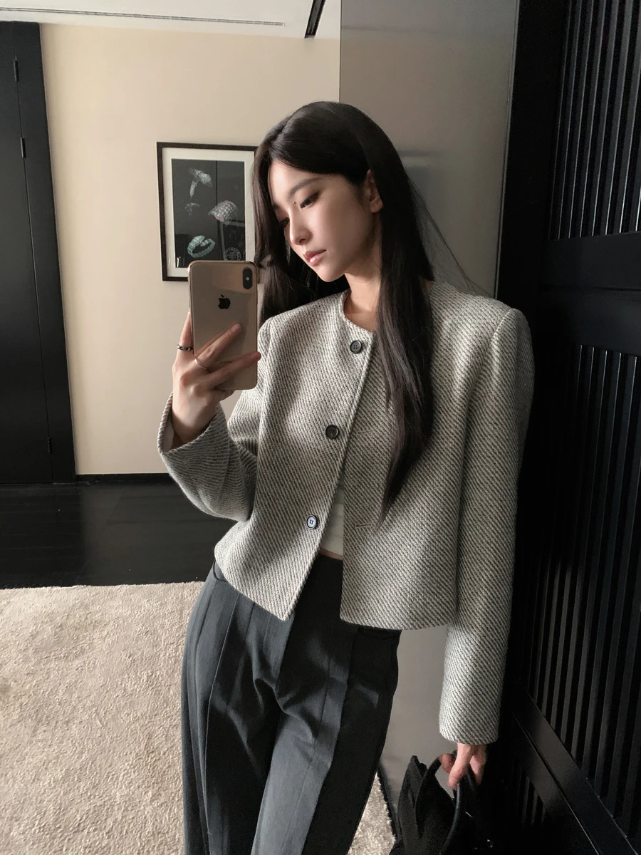 SMBL Rain Винтажные круглые женские полосатые свободные шерстяные брюки на одной пуговице в полоску для миниатюрных размеров Sle Jaet Street Sle ort Length Polyyes...
SMBL Rain Винтажные круглые женские полосатые свободные шерстяные брюки на одной пуговице в полоску для миниатюрных размеров Sle Jaet Street Sle ort Length Polyyes...