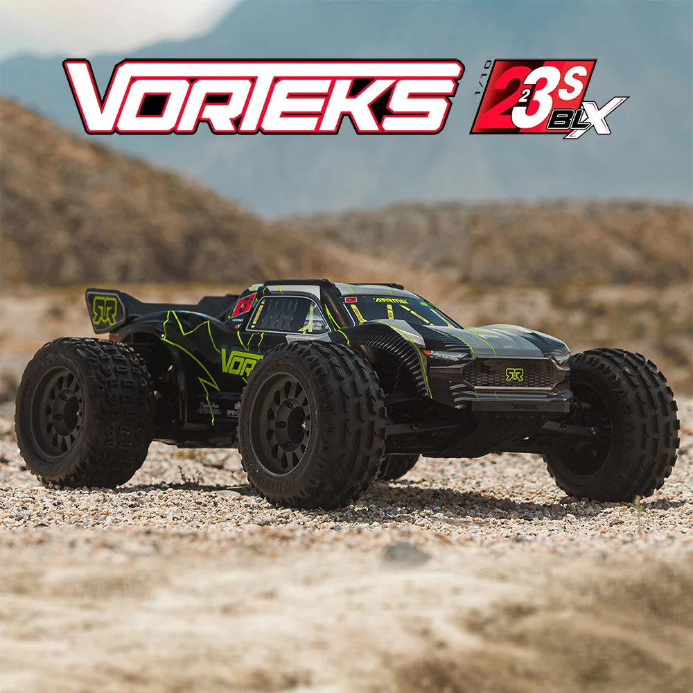 Arrma Vorteks 1/10 Бесщеточный задний ход с дистанционным управлением Внедорожник Космический гоночный автомобиль 2-3 с
Arrma Vorteks 1/10 Бесщеточный задний ход с дистанционным управлением Внедорожник Космический гоночный автомобиль 2-3 с