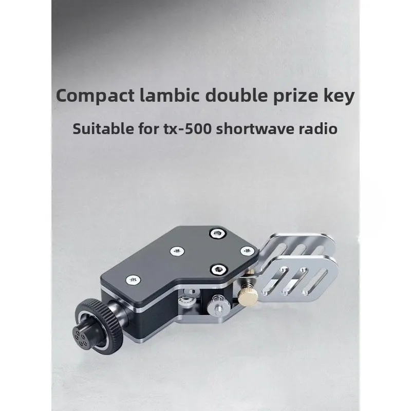 Lab 599 Compact Lambic Double Propeller Electric Key CW 500 for TX 500 Shortwave Radio
Lab 599 Compact Lambic Double Propeller Electric Key CW 500 for TX 500 Shortwave Radio