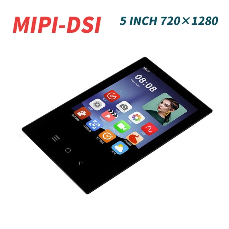 Screen 5inch IPS 720x1280 Display High-Definition Full View with Capacitive Touch Tempered Glass
Screen 5inch IPS 720x1280 Display High-Definition Full View with Capacitive Touch Tempered Glass