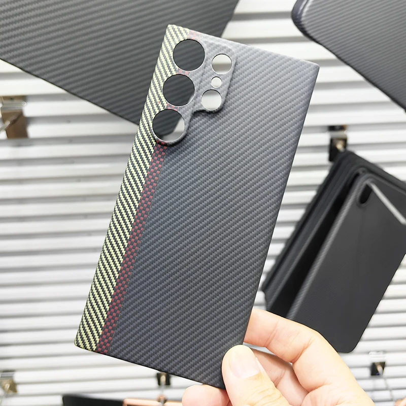 ZXKE карбоновый чехол для Samsung Galaxy S23Ultra жесткий ультралегкий ультратонкий 600D защитный чехол из арамидного волокна
ZXKE карбоновый чехол для Samsung Galaxy S23Ultra жесткий ультралегкий ультратонкий 600D защитный чехол из арамидного волокна