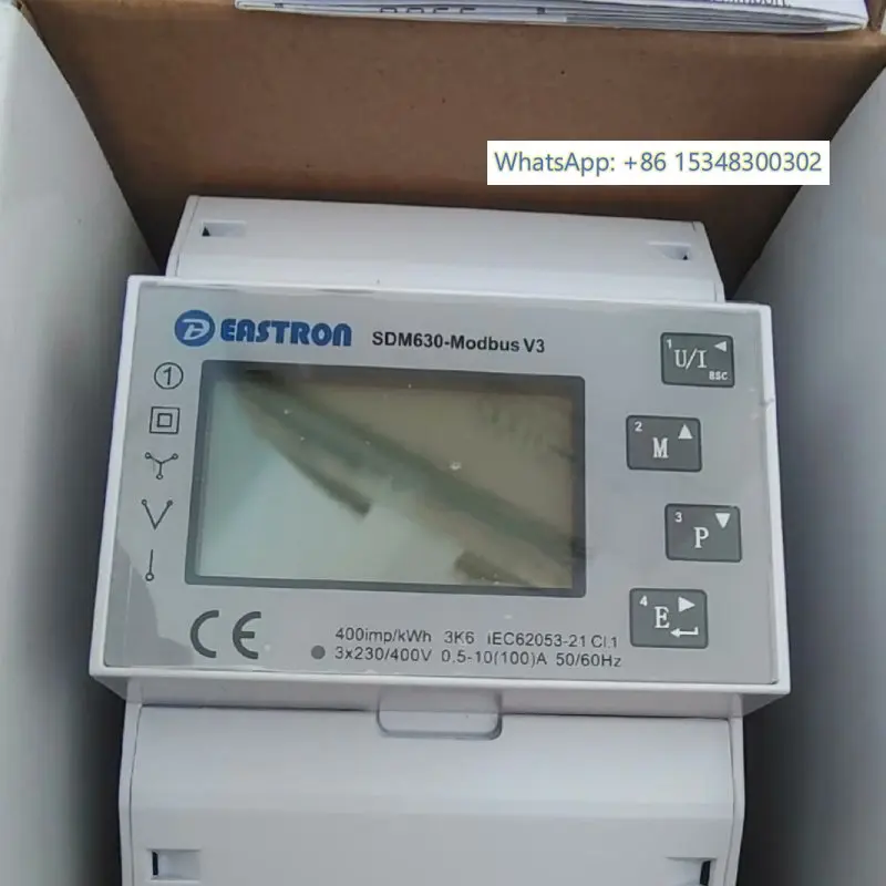 Three phase SDM120CT anti backflow, photovoltaic single-phase and three-phase inverter, intelligent electric meter
Three phase SDM120CT anti backflow, photovoltaic single-phase and three-phase inverter, intelligent electric meter