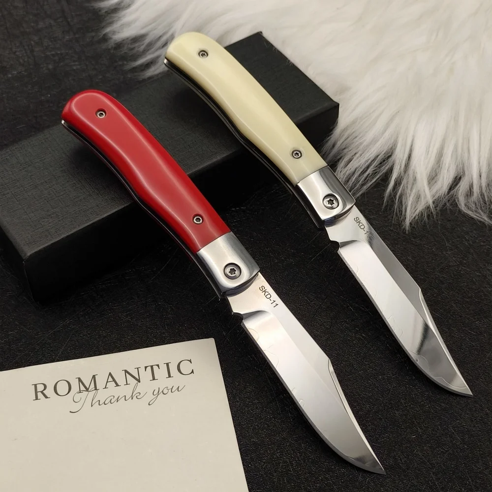 Small Folding Knife, Triple Steel Blade with Acrylic Handle, Multitool for Camping Hiking Fishing Fruit Cutting
Small Folding Knife, Triple Steel Blade with Acrylic Handle, Multitool for Camping Hiking Fishing Fruit Cutting