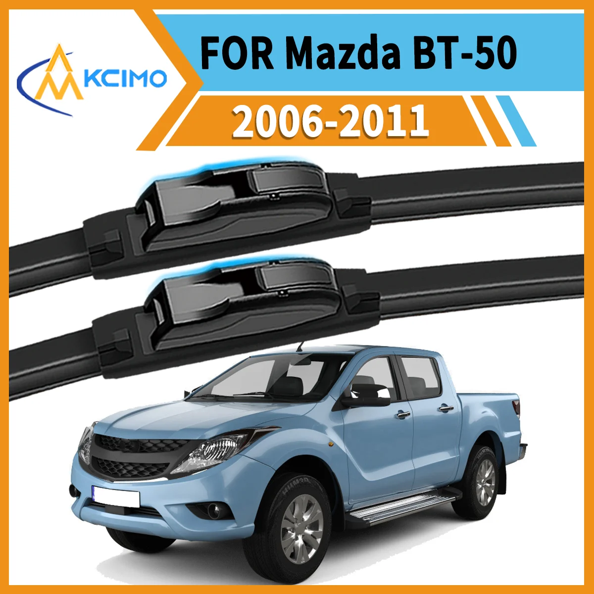 Essential Safety Duo 2 Front Wiper Blades for Mazda BT-50 UN 2006-2011 Year-Round Clear Vision & Quiet Smudge-Free Operation
Essential Safety Duo 2 Front Wiper Blades for Mazda BT-50 UN 2006-2011 Year-Round Clear Vision & Quiet Smudge-Free Operation