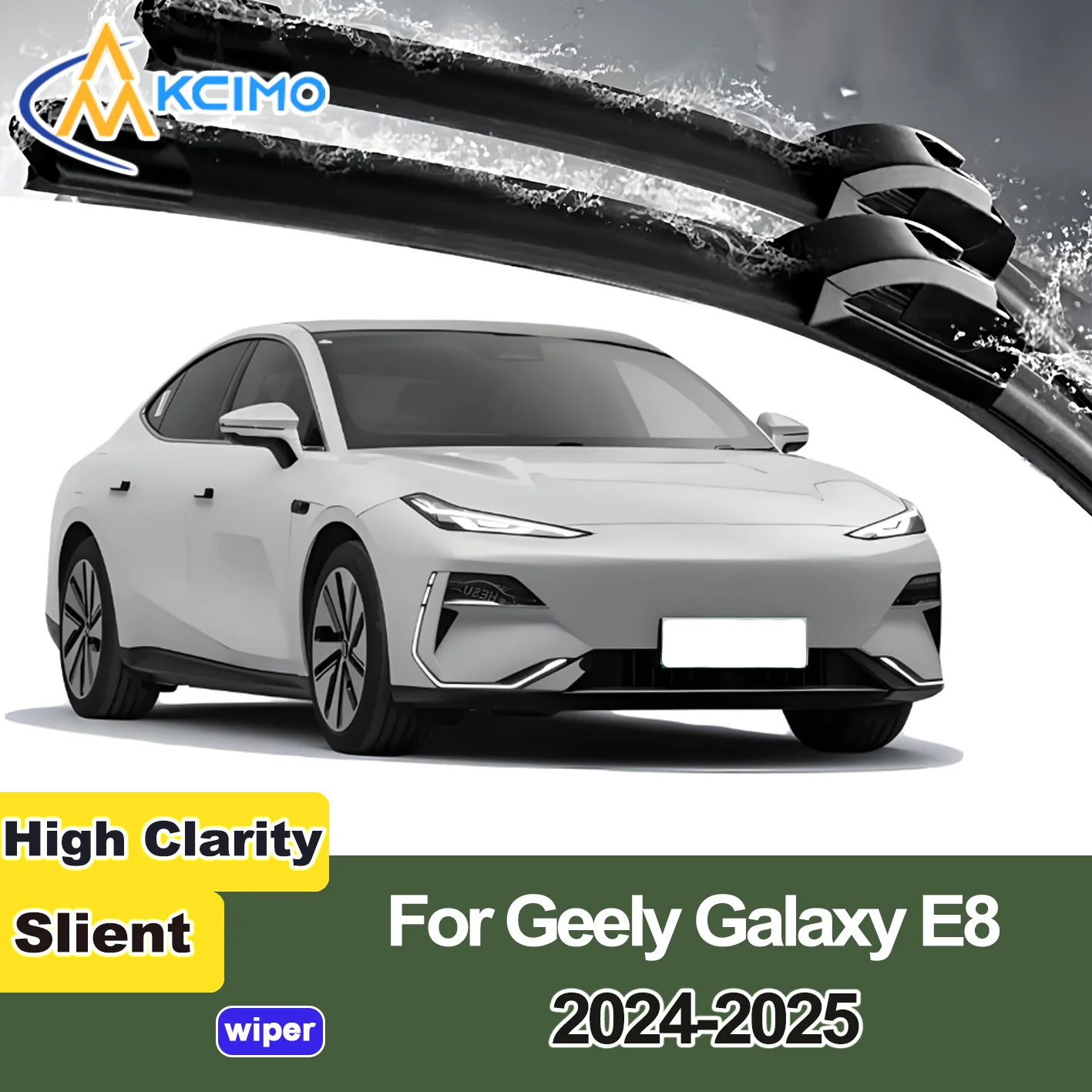 2PCS New Front Windshield Wiper Blade for Geely Galaxy E8 2024-2025 Front Windshield Auto Wipers Blade Accessories 2025 2024 
2PCS New Front Windshield Wiper Blade for Geely Galaxy E8 2024-2025 Front Windshield Auto Wipers Blade Accessories 2025 2024