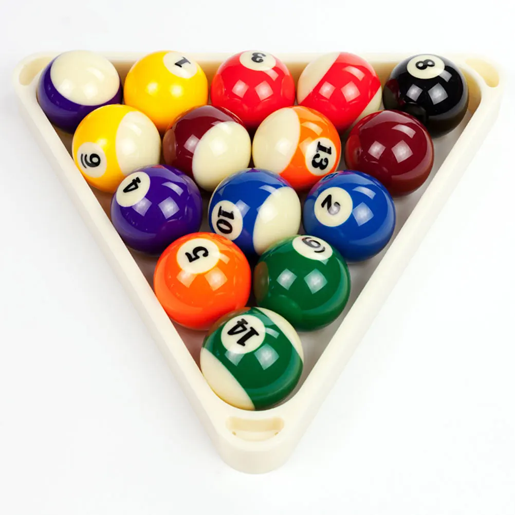 2Pcs Triangle Billiard Frame Premium Plastic Pool Rack for Billiard Balls Organize Sturdy Lightweight Tripod Table Game
2Pcs Triangle Billiard Frame Premium Plastic Pool Rack for Billiard Balls Organize Sturdy Lightweight Tripod Table Game