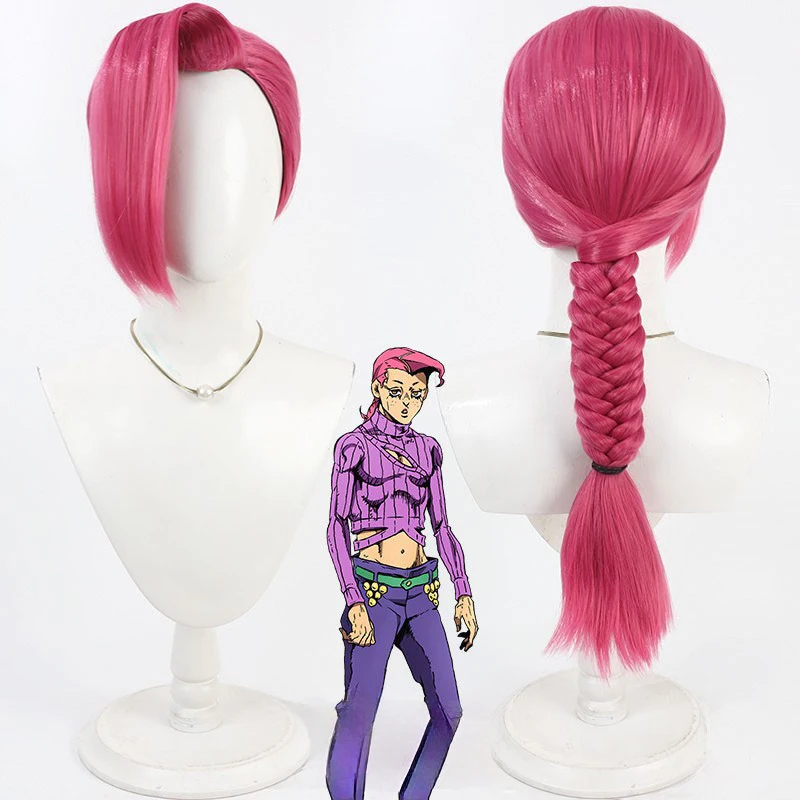 Anime Vinegar Doppio Cosplay Wig Anime JOJO High Temperature Wire Hair With Wig Cap For Man
Anime Vinegar Doppio Cosplay Wig Anime JOJO High Temperature Wire Hair With Wig Cap For Man