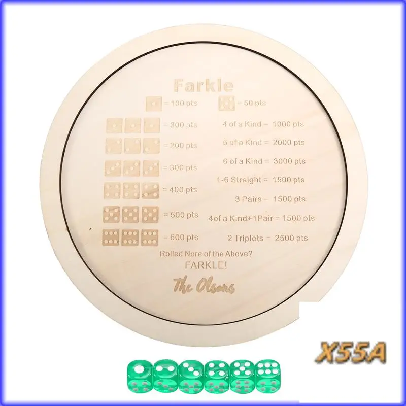 XX-Farkle Dice Tray Farkle Классическая игра в кости с подносом Классическая семейная игра 30 см
XX-Farkle Dice Tray Farkle Классическая игра в кости с подносом Классическая семейная игра 30 см