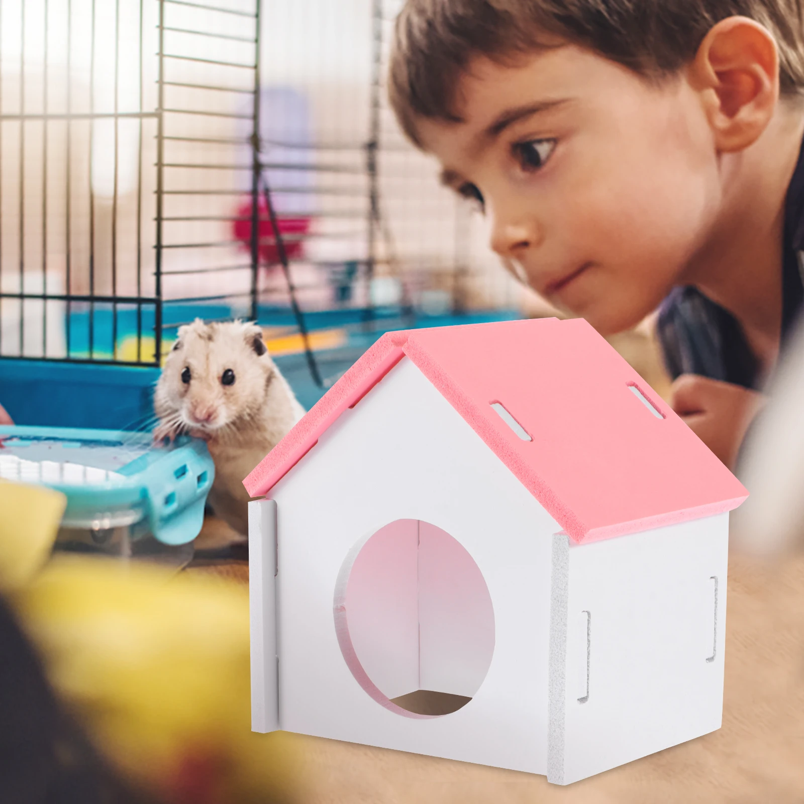 Hamster House Hideaway Nest Durable Pvc Bite Resistant Safe Play Sleeping Place For Small Pets Hamster Mice Gerbils Chinchilla
Hamster House Hideaway Nest Durable Pvc Bite Resistant Safe Play Sleeping Place For Small Pets Hamster Mice Gerbils Chinchilla