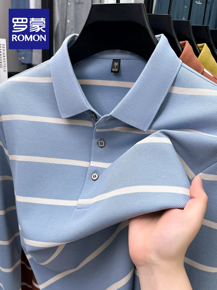 Rn High-End Long Sve Cotton irt Loose Fit Men's Spring Autumn Casual T-irt Faionable Turn-down Collar
Rn High-End Long Sve Cotton irt Loose Fit Men's Spring Autumn Casual T-irt Faionable Turn-down Collar