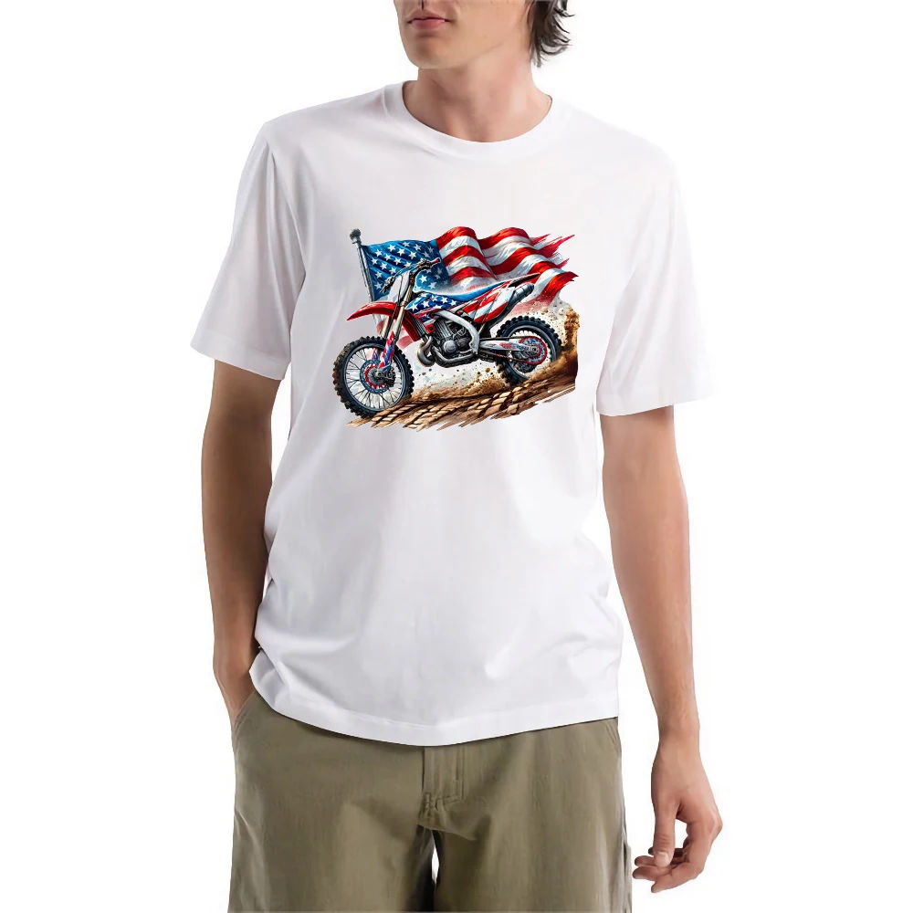 FPACE Mountain Bike Sport Men T-Shirt American Dirty Bike Printed T shirt Men's Clothing Women Oversized t-shirt
FPACE Mountain Bike Sport Men T-Shirt American Dirty Bike Printed T shirt Men's Clothing Women Oversized t-shirt