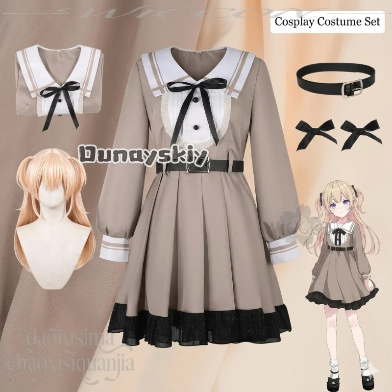 Shinomiya Shizuku Costume Kawaii Japanese School Uniform JK Dress Cute Wigs Halloween Christmas Cosplay Anime Game BanG Dream!
Shinomiya Shizuku Costume Kawaii Japanese School Uniform JK Dress Cute Wigs Halloween Christmas Cosplay Anime Game BanG Dream!