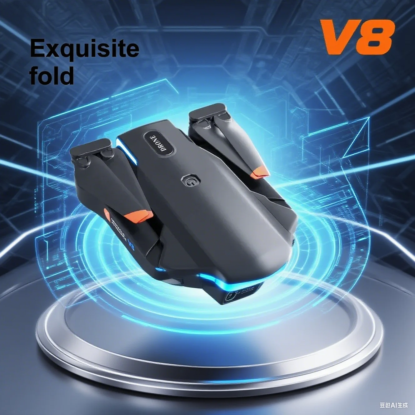 V8 Professional Quadcopter Drone: 8K HD Cam, Mini Design, Optical Flow, 3-Side Obstacle Avoidance Toy
V8 Professional Quadcopter Drone: 8K HD Cam, Mini Design, Optical Flow, 3-Side Obstacle Avoidance Toy