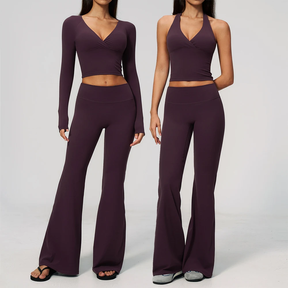 Yoga Set 2PCS Women Outfits Workout Clothes Athletic Wear Gym Legging Fitness Bra Crop Top Long Sleeve Sports Suits Sportswear
Yoga Set 2PCS Women Outfits Workout Clothes Athletic Wear Gym Legging Fitness Bra Crop Top Long Sleeve Sports Suits Sportswear