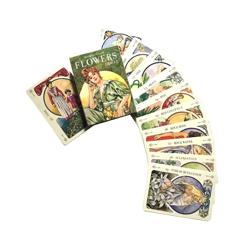 Flowers Oracle Tarot Leisure entertainment games Card, family gatherings Tarot Card, board games Tarot Card Toy
Flowers Oracle Tarot Leisure entertainment games Card, family gatherings Tarot Card, board games Tarot Card Toy