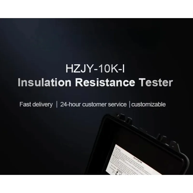 5kV 10kV Digital High Voltage Insulation Resistance Tester With 5mA Short Circuit Current
5kV 10kV Digital High Voltage Insulation Resistance Tester With 5mA Short Circuit Current