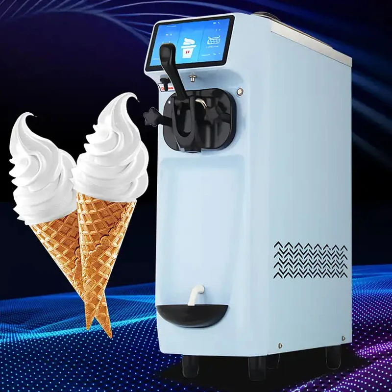 Commercial Ice Cream Machine, 7-Inch Touch Screen Portable Frozen Yogurt Machine
Commercial Ice Cream Machine, 7-Inch Touch Screen Portable Frozen Yogurt Machine