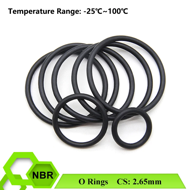 10/50Pcs Black NBR O Ring Seal Gasket CS 2.65mm ID 5~150mm Nitrile Butadiene Rubber Spacer Oil Resistance Round Washer Gaskets
10/50Pcs Black NBR O Ring Seal Gasket CS 2.65mm ID 5~150mm Nitrile Butadiene Rubber Spacer Oil Resistance Round Washer Gaskets