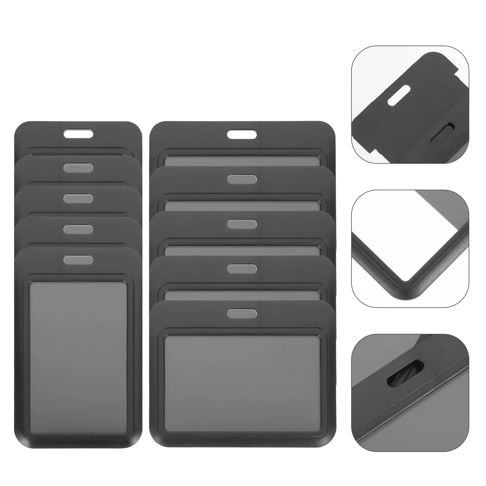 10pcs Horizontal Id Card Holders Slide Open Badge Holders For Work School Name Id Badge Protector Sleeve Water Resistant
10pcs Horizontal Id Card Holders Slide Open Badge Holders For Work School Name Id Badge Protector Sleeve Water Resistant