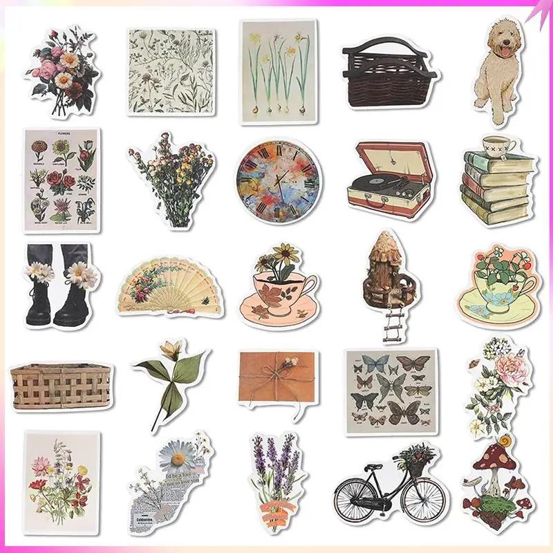 B68C Vintage Stickers, 100 Scrapbook Stickers Vintage Diary Supplies, Waterproof Vinyl Decals For Planners Junk Journal
B68C Vintage Stickers, 100 Scrapbook Stickers Vintage Diary Supplies, Waterproof Vinyl Decals For Planners Junk Journal