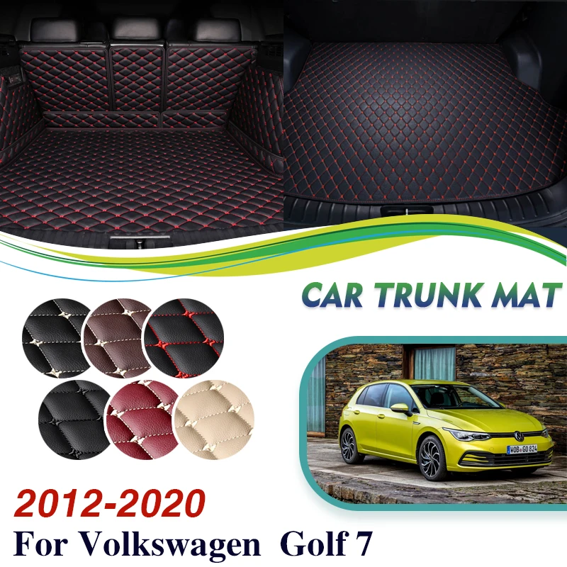 Коврики для заднего багажника автомобиля для VW Volkswagen Golf 7 Mk7 2012 ~ 2020, кожаный коврик для 5 сидений, аксессуары для автомобиля, украшение интерьера
Коврики для заднего багажника автомобиля для VW Volkswagen Golf 7 Mk7 2012 ~ 2020, кожаный коврик для 5 сидений, аксессуары для автомобиля, украшение интерьера