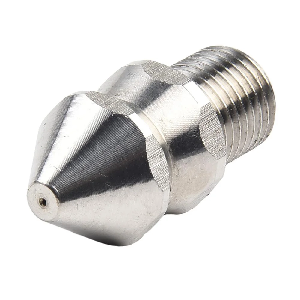 Cleaning Nozzle Stainless Steel Replacement Spare Parts 1/4 Inch 4/5/7 Jets Accessories Drain Sewer High Pressure
Cleaning Nozzle Stainless Steel Replacement Spare Parts 1/4 Inch 4/5/7 Jets Accessories Drain Sewer High Pressure