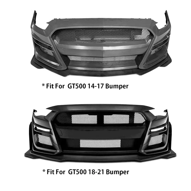 1Pair Of Front Bumper Corner Spoiler Black Prevent Collision Front Side Corner Winglet For Mustang GT500 2014 To 2021
1Pair Of Front Bumper Corner Spoiler Black Prevent Collision Front Side Corner Winglet For Mustang GT500 2014 To 2021