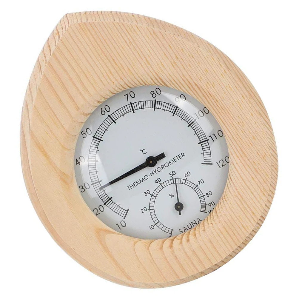 Wooden Hygrometer Thermometer Drop-Shaped Humidity Monitor For Sauna Room Indoor Use Durable Wood Material Accurate Temperature
Wooden Hygrometer Thermometer Drop-Shaped Humidity Monitor For Sauna Room Indoor Use Durable Wood Material Accurate Temperature