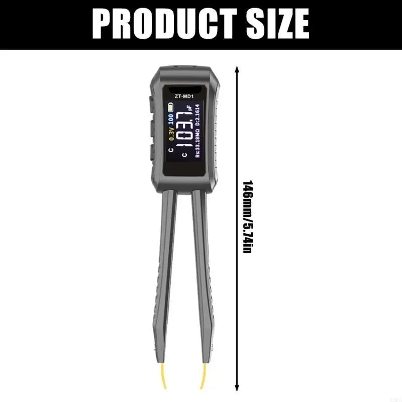 X9FA Professional Meter Tweezer with Clear Display Portable Digital Tweezer Resistance Capacitance Inductance Tester
X9FA Professional Meter Tweezer with Clear Display Portable Digital Tweezer Resistance Capacitance Inductance Tester