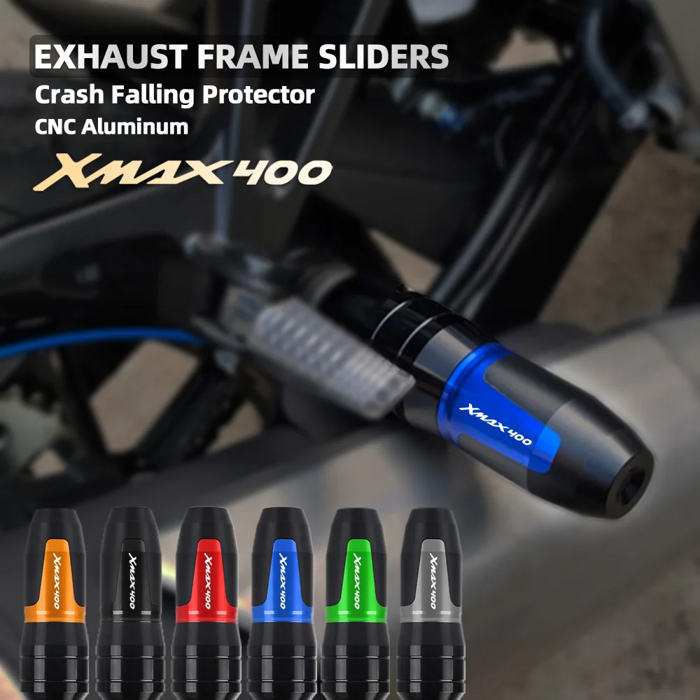 For YAMAHA X-MAX XMAX 400 2015 2016 2017 2018 2019 2020 Motorbike accessories Exhaust Frame Sliders Crash Pads Falling Protector
For YAMAHA X-MAX XMAX 400 2015 2016 2017 2018 2019 2020 Motorbike accessories Exhaust Frame Sliders Crash Pads Falling Protector