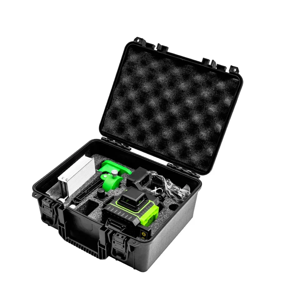 4D Green Self-Leveling 360 Degree Horizontal Vertical 16 Lines Laser Level 4D Laser Level