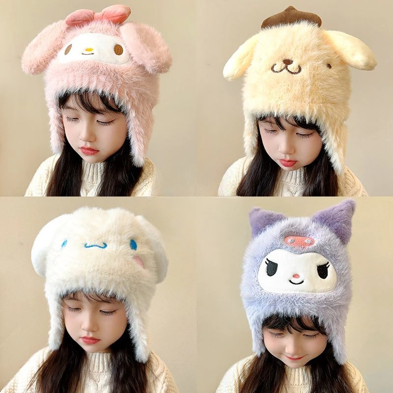 sanrio Hello Kitty kuromi my melody cute cartoon kawaii children's plush hat creative anime movie winter warm ear protection hat
sanrio Hello Kitty kuromi my melody cute cartoon kawaii children's plush hat creative anime movie winter warm ear protection hat