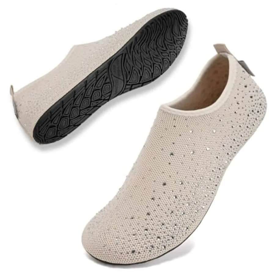 Womens Barefoot Water Shoes Travel House Slippers for Indoor and Outdoor Aqua Socks for Beach Swim Surf Yoga Dancing Camping Mu
Womens Barefoot Water Shoes Travel House Slippers for Indoor and Outdoor Aqua Socks for Beach Swim Surf Yoga Dancing Camping Mu