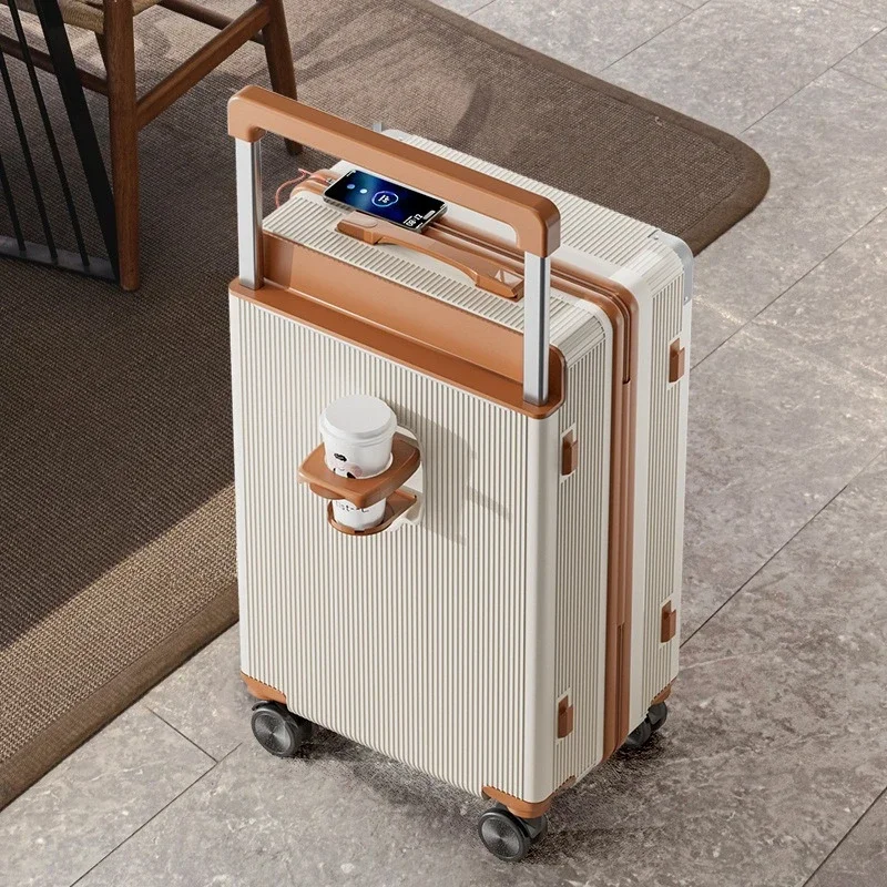 2026 New Wide-Rod Shockproof Braking Large Capacity Travel Suitcase 20/24/26/'' Checked Luggage Locking Bag
2026 New Wide-Rod Shockproof Braking Large Capacity Travel Suitcase 20/24/26/'' Checked Luggage Locking Bag
