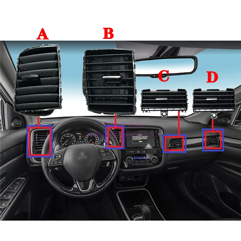 New Genuine Instrument Side A/C Air Conditioner Outlet Vent Facia Louver 8030A380 8030A382 For Mitsubishi Outlander 2013-2017
New Genuine Instrument Side A/C Air Conditioner Outlet Vent Facia Louver 8030A380 8030A382 For Mitsubishi Outlander 2013-2017