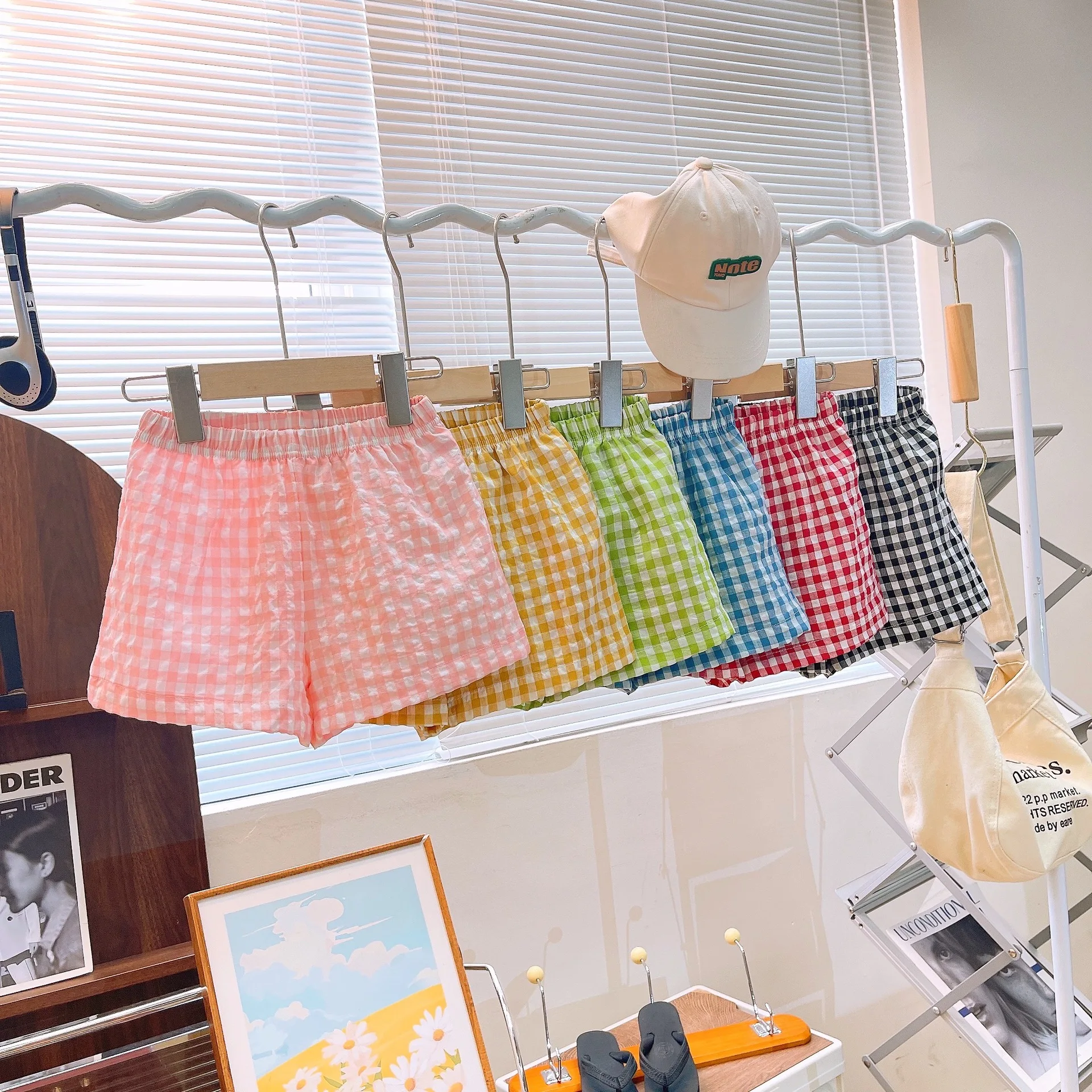 2026 Summer Girls Boys Casual Thin Plaid Cotton Shorts
2026 Summer Girls Boys Casual Thin Plaid Cotton Shorts