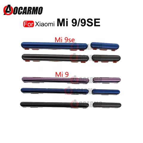 Per Xiaomi Mi 9se mi9 Volume su giù accensione Off tasto laterale tasto riparazione parti di ricambio